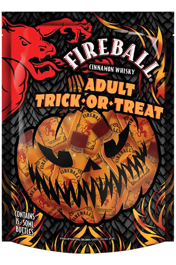 Fireball Adult Trick-or-Treat bag